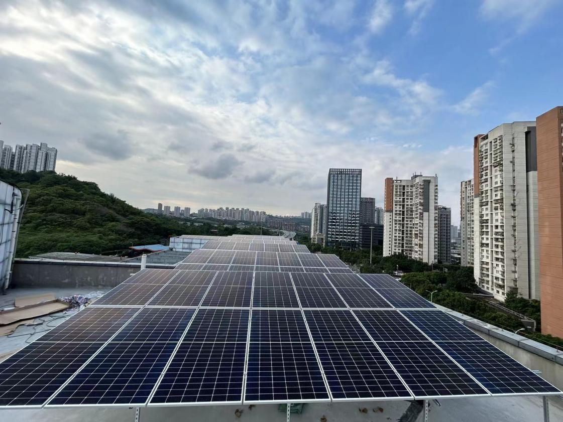 祝賀我司完成重慶某國(guó)企200KW太陽能并網(wǎng)發(fā)電項(xiàng)目